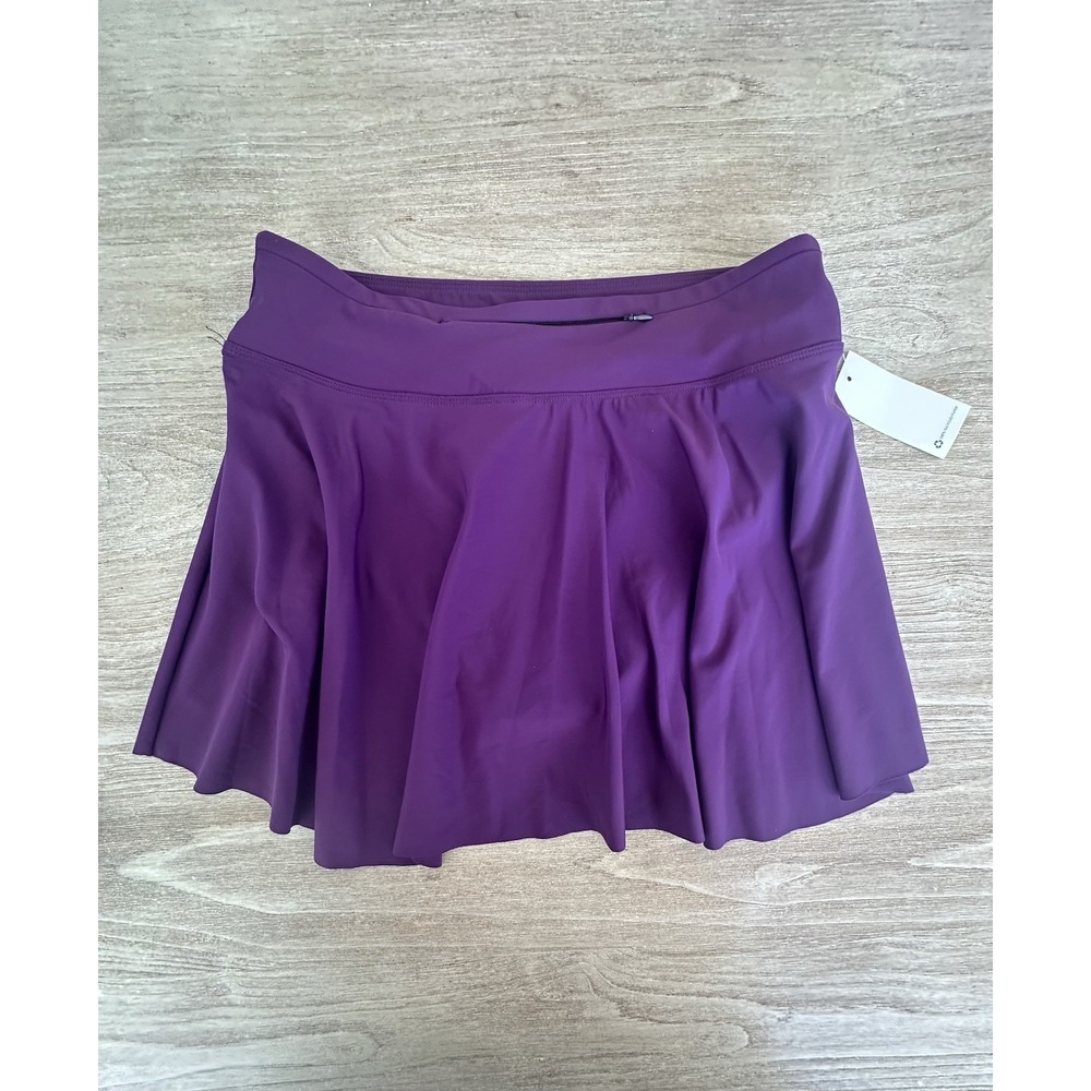 OVRUNS Womens Athletic Tennis Skort Purple Golf Skirt‎ Skort S (measured)